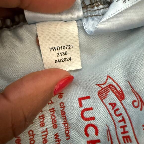 Lucky Brand Sweet Mid Rise Boot Cut Stretch Jeans in Agate Blue Wash Size 10/30 - Picture 10 of 13